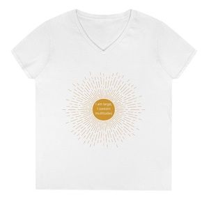 Walt Whitman Poem Quote V Neck Shirt